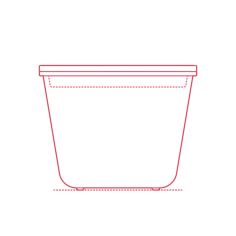 Objects Food Containers Ikea 365 Food Container Square 41 Oz Vinyl Svg File, Free Vectors File